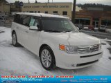 White Suede Ford Flex in 2011