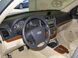 2009 Hyundai Santa Fe Limited Beige Interior