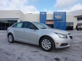 2011 Silver Ice Metallic Chevrolet Cruze LS #41534095