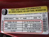 2005 Ford Five Hundred Limited Info Tag
