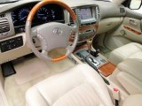 2005 Lexus LX 470 Ivory Interior
