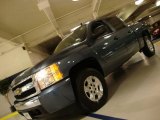 2008 Blue Granite Metallic Chevrolet Silverado 1500 LT Crew Cab 4x4 #41534134