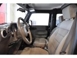 2009 Jeep Wrangler Unlimited Sahara 4x4 Dark Khaki/Medium Khaki Interior