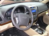 2011 Hyundai Santa Fe GLS AWD Beige Interior