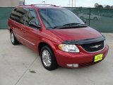 2004 Inferno Red Tinted Pearlcoat Chrysler Town & Country Limited #41534161