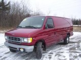 2000 Ford E Series Van E350 Commercial Front 3/4 View