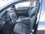2011 Mercedes-Benz C 300 Luxury 4Matic Black Interior