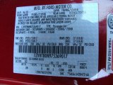 2007 Mustang Color Code for Redfire Metallic - Color Code: G2