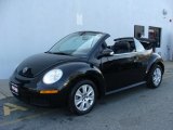 2008 Black Volkswagen New Beetle S Convertible #41534257