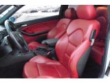 2002 BMW M3 Coupe Imola Red Interior