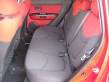 2011 Kia Soul Sport Red/Black Sport Cloth Interior