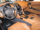 2009 Aston Martin V8 Vantage Coupe Bentley Saddle Interior