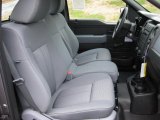 2011 Ford F150 XL Regular Cab 4x4 Steel Gray Interior