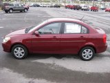 2011 Wine Red Pearl Hyundai Accent GLS 4 Door #41631428