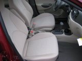 2011 Hyundai Accent GLS 4 Door Beige Interior