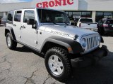 2010 Bright Silver Metallic Jeep Wrangler Unlimited Rubicon 4x4 #41631677