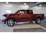 2011 Deep Cherry Red Crystal Pearl Dodge Ram 1500 Sport Crew Cab #41631698