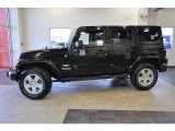 2011 Black Jeep Wrangler Unlimited Sahara 4x4 #41631701