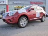 2011 Cayenne Red Nissan Rogue SV #41631747