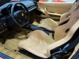 2010 Ferrari 458 Italia Beige Interior