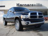 2003 Black Dodge Ram 1500 SLT Quad Cab 4x4 #41701033