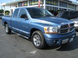 2006 Atlantic Blue Pearl Dodge Ram 1500 Laramie Quad Cab #41734432