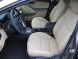 2011 Hyundai Elantra GLS Beige Interior