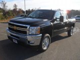 2011 Black Chevrolet Silverado 2500HD LT Crew Cab 4x4 #41743545