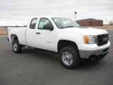 2011 GMC Sierra 2500HD Work Truck Extended Cab 4x4 Front 3/4 View
