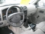 2005 GMC Canyon SL Extended Cab 4x4 Pewter Interior