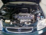 1997 Honda Civic LX Sedan 1.6 Liter SOHC 16-Valve 4 Cylinder Engine
