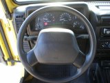 2000 Jeep Wrangler SE 4x4 Steering Wheel