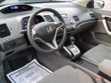 2010 Honda Civic EX Coupe Gray Interior
