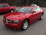 2010 Inferno Red Crystal Pearl Dodge Charger SE #41791492