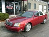2003 Crimson Red Pearl Cadillac DeVille Sedan #41791213