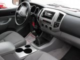 2008 Toyota Tacoma PreRunner Regular Cab Graphite Gray Interior
