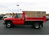 2004 GMC Sierra 3500 SLE Regular Cab 4x4 Dually Dump Truck Exterior