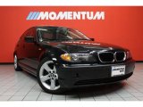 2005 Jet Black BMW 3 Series 325i Sedan #41791313