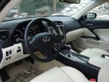 2010 Lexus IS 250C Convertible Alabaster Interior