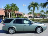 Titanium Green Metallic Ford Taurus X in 2008