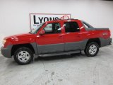 2002 Victory Red Chevrolet Avalanche Z71 4x4 #41865446