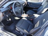 2011 BMW 3 Series 328i xDrive Sedan Black Interior