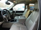 2007 Chevrolet Silverado 1500 LT Extended Cab 4x4 Light Titanium/Ebony Black Interior
