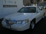 2001 Vibrant White Lincoln Town Car Executive #41865515