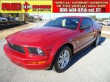 2009 Dark Candy Apple Red Ford Mustang V6 Coupe #41866270