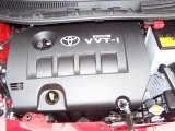 2010 Scion xD  1.8 Liter DOHC 16-Valve VVT-i 4 Cylinder Engine