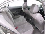 2008 Honda Civic LX Sedan Black Interior