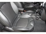 2011 Mini Cooper S Clubman Punch Carbon Black Leather Interior