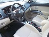 2011 Mitsubishi Outlander SE Black Interior