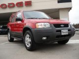 2002 Bright Red Ford Escape XLT V6 #41866148
